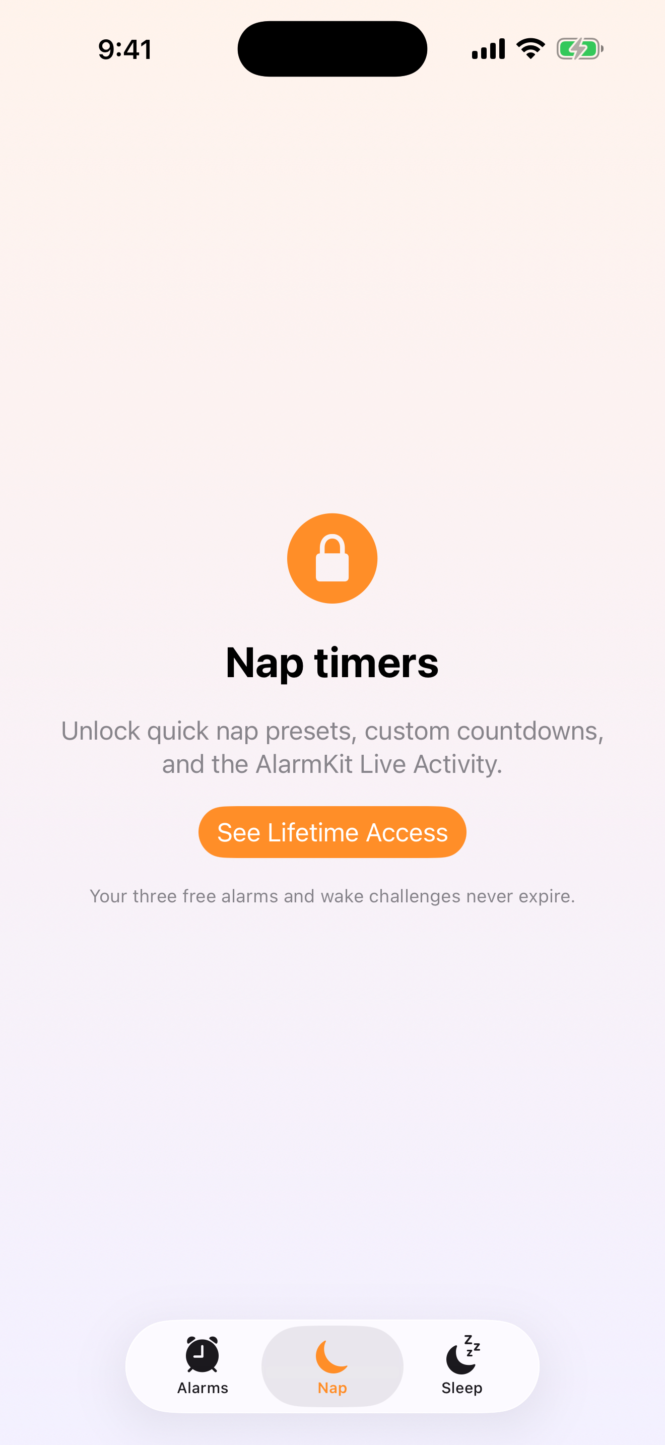 Wake Well app screen 4